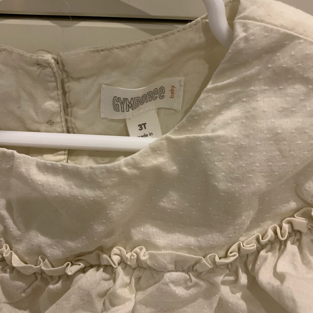 Gymboree Off White Ruffle Blouse - Picture 2 of 2